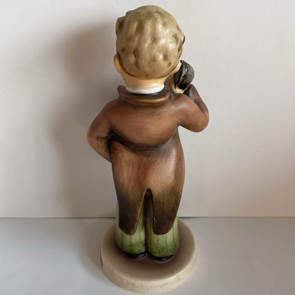 Goebel M.I.Hummel #124/0 Hello Boy on Phone Figurine 5 3/4" W Germany Vintae - Picture 4 of 9